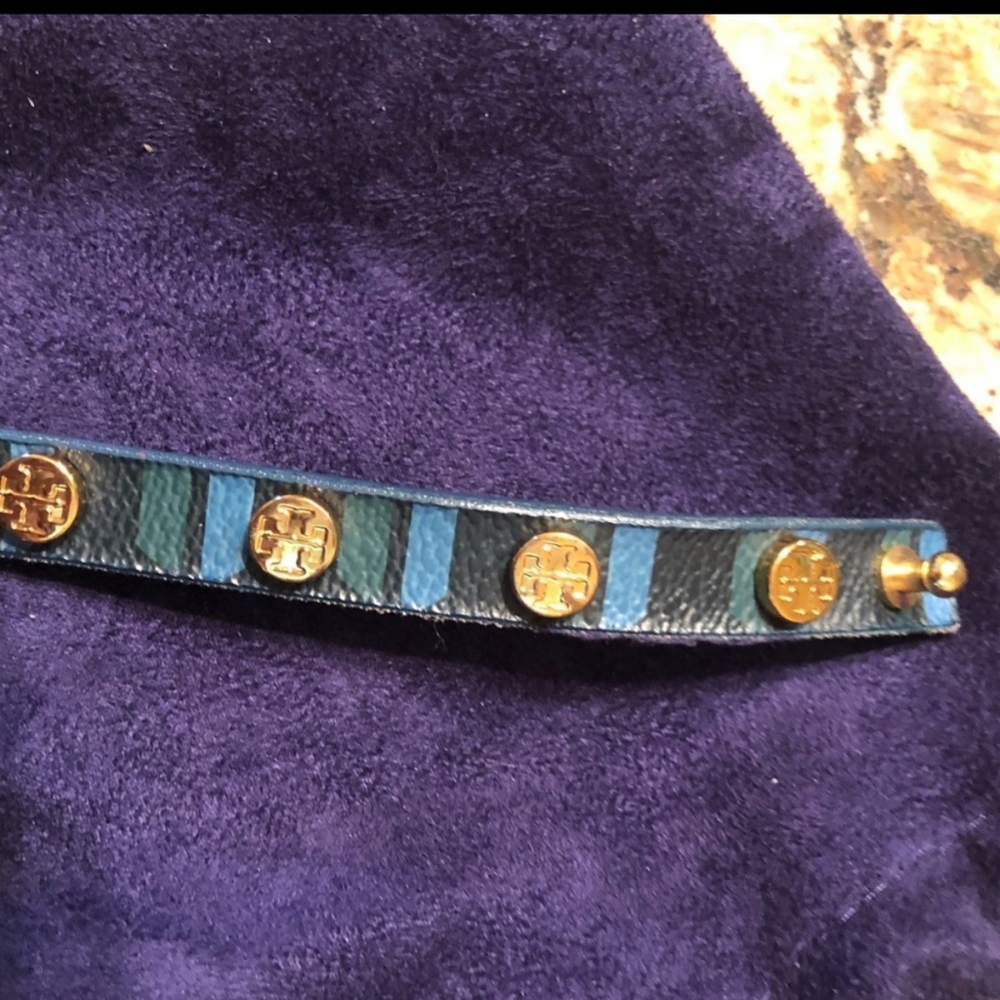 Multi. Color Tory Burch Learger Braclet - Picture 3 of 5